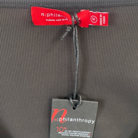 (A8) n:philanthropy Womens Caio Mini Dress, Size Small, Black, NWT - Picture 5 of 9